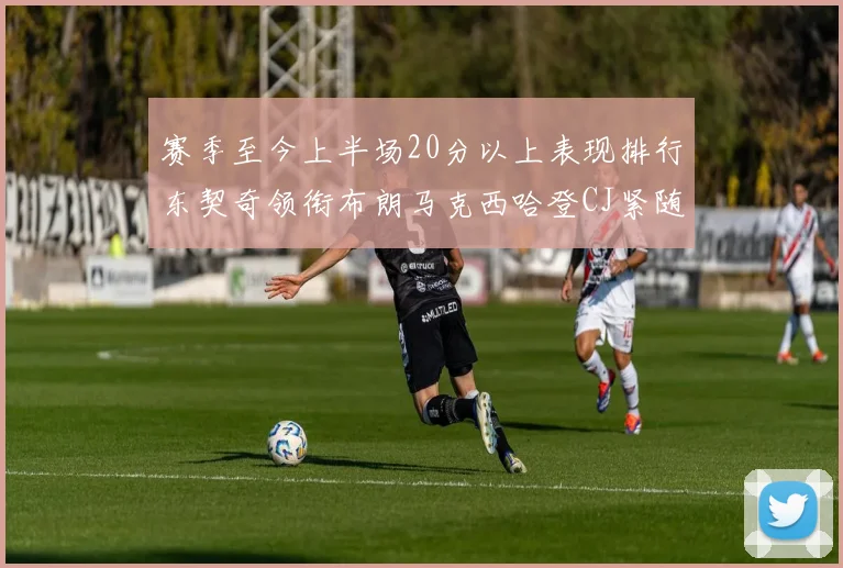 赛季至今上半场20分以上表现排行东契奇领衔布朗马克西哈登CJ紧随其后